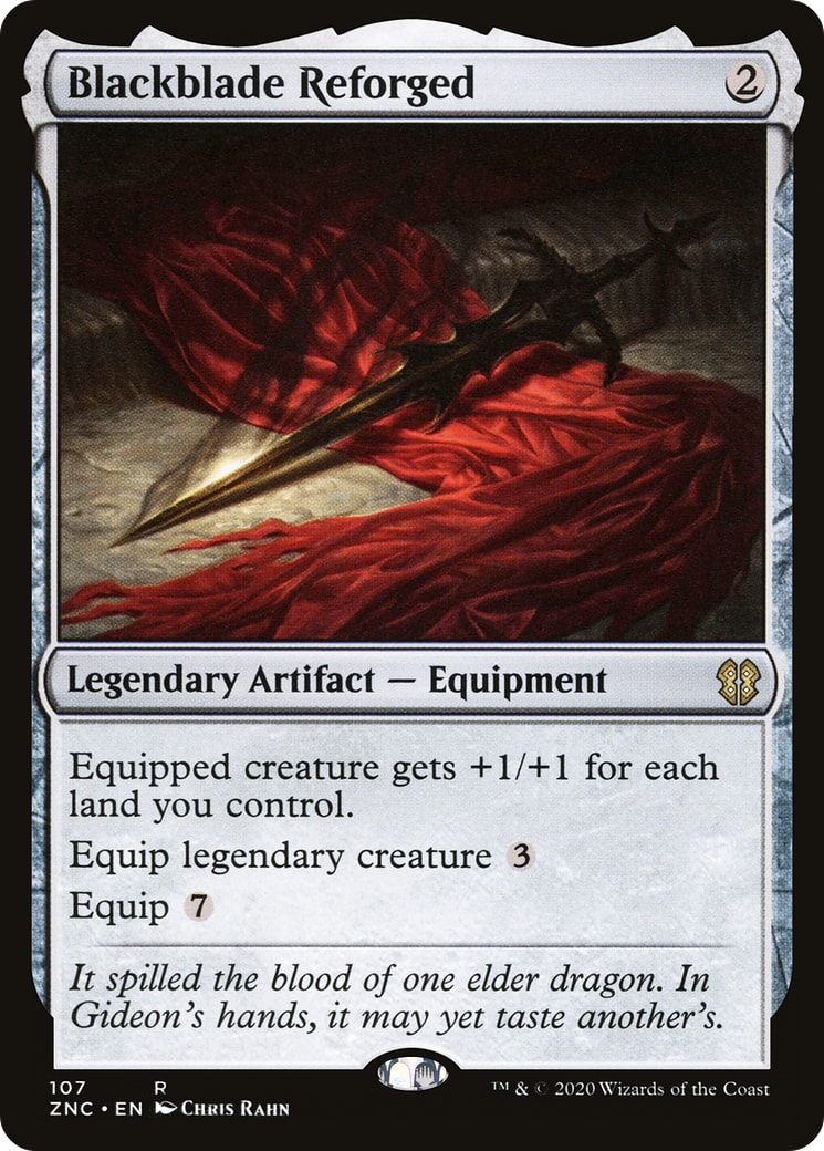 Blackblade Reforged – Commander: Zendikar Rising 107 – Magic: The Gathering single card | Lichcards Immagine principale del prodotto