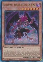 Blackwing - Simoon the Poison Wind (PUR) - RA01-EN012 - Prismatic Ultimate Rare - 1st Edition