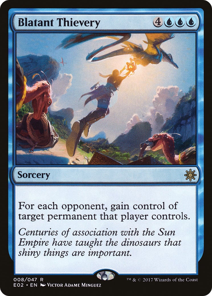 Blatant Thievery – Explorers of Ixalan 8 – Magic: The Gathering single card | Lichcards Hauptbild