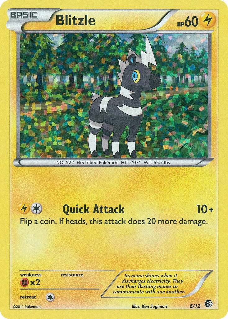 Blitzle – McDonald's Collection 2011 6 – Pokémon TCG single card | Lichcards Immagine principale del prodotto