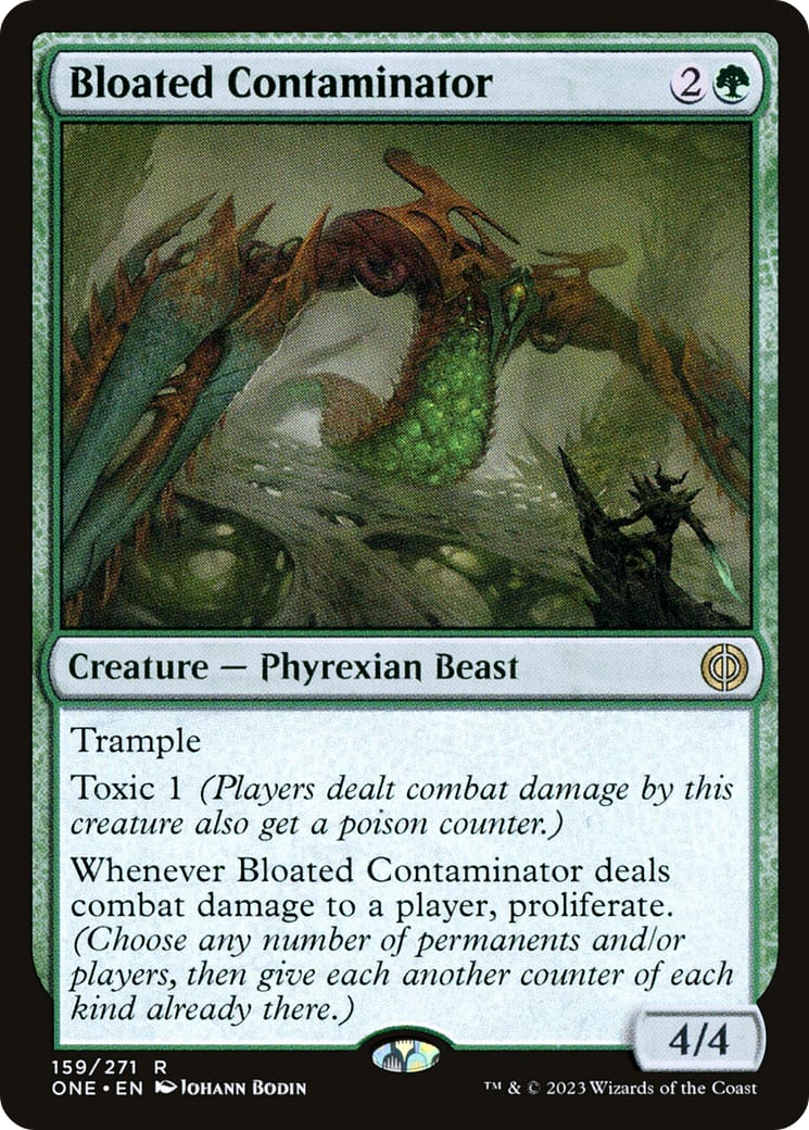 Bloated Contaminator – Phyrexia: All Will Be One 159 – Magic: The Gathering single card | Lichcards Main image