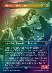 Blue, Loyal Raptor (Foil) (REX)