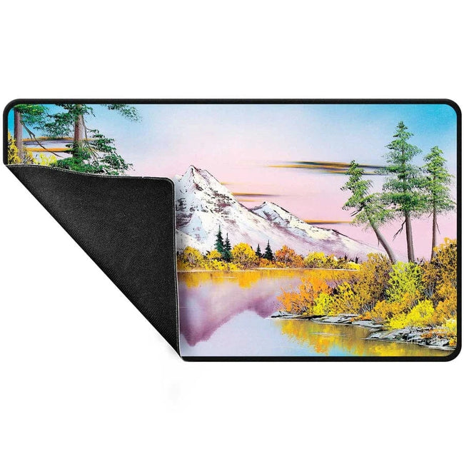 Bob Ross: Mighty Mountain Lake Table Playmat 074427165314 Hover Image