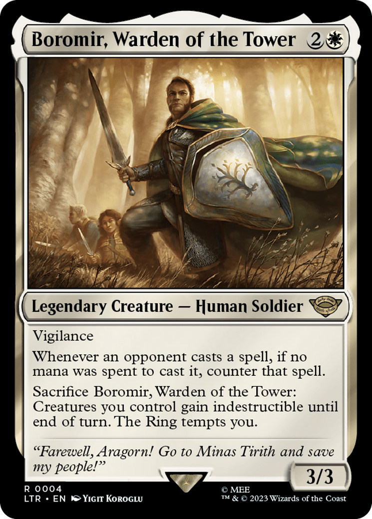 Boromir, Warden of the Tower (LTR)