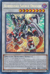 Borreload Savage Dragon (Secret Rare) - RA01-EN033 - Secret Rare - 1st Edition