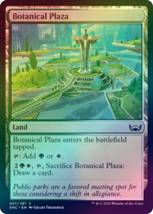 Botanical Plaza (Foil) (SNC)