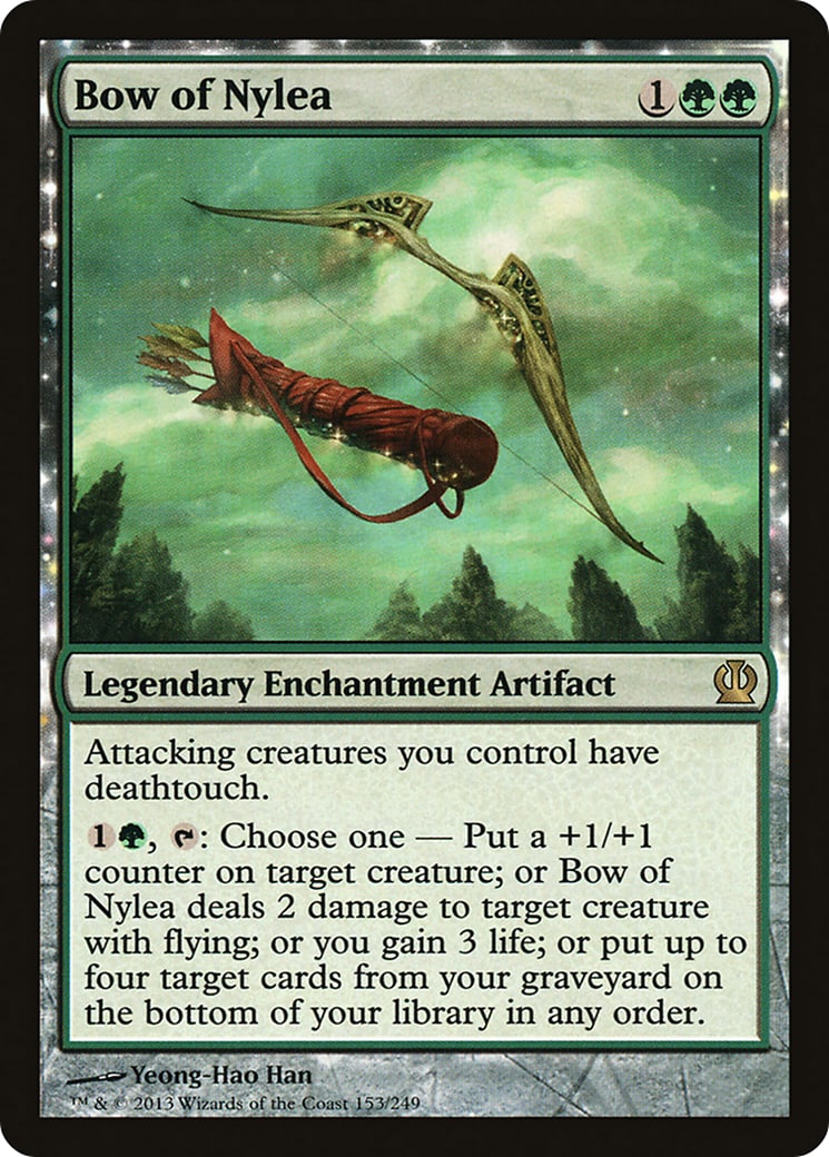 Bow of Nylea – Theros 153 – Magic: The Gathering single card | Lichcards Hauptbild