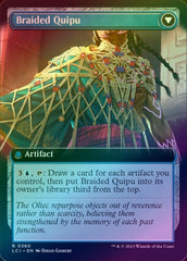 Braided Net // Braided Quipu - Extended Art (Foil) (LCI)