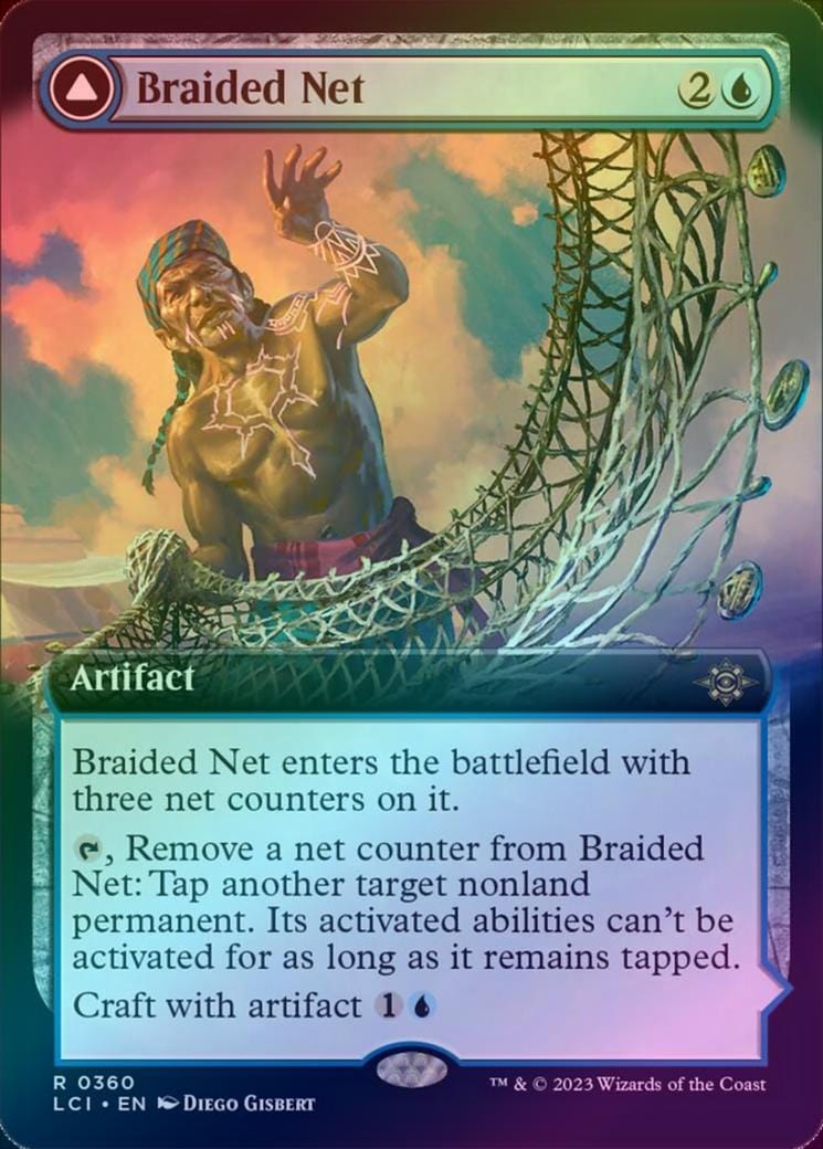 Braided Net // Braided Quipu - Extended Art (Foil) (LCI)