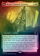 Brass's Tunnel-Grinder // Tecutlan, the Searing Rift - Extended Art (Foil) (LCI)