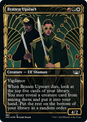 Brazen Upstart - Golden Age Gilded Foil (Foil) (SNC)