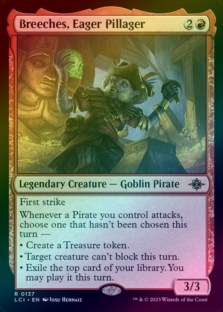 Breeches, Eager Pillager (Foil) (LCI)