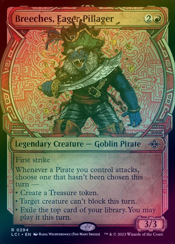 Breeches, Eager Pillager - Showcase (Foil) (LCI)