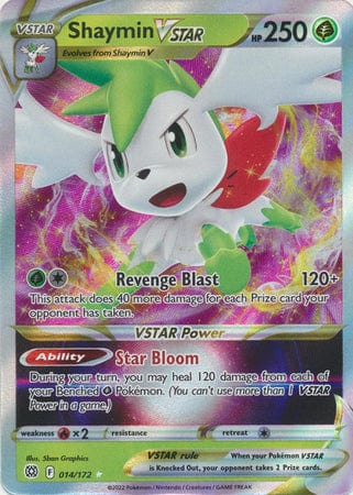 Brilliant Stars - 014/172 - Shaymin VSTAR