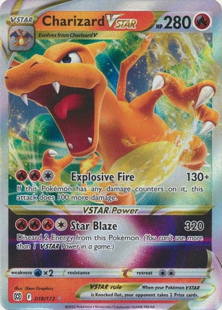 Brilliant Stars - 018/172 - Charizard VSTAR