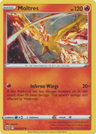 Brilliant Stars - 021/172 - Moltres - Holo