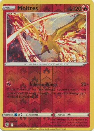 Brilliant Stars - 021/172 - Moltres - Reverse Holo