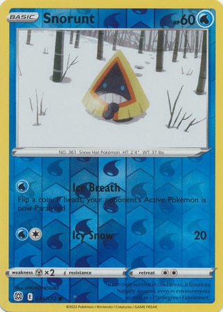 Brilliant Stars - 034/172 - Snorunt - Reverse Holo