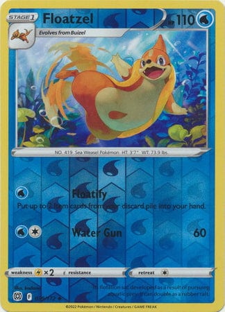 Brilliant Stars - 039/172 - Floatzel - Reverse Holo