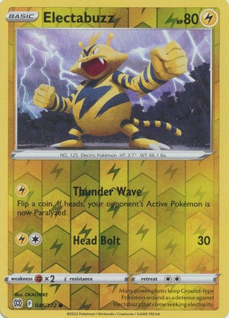 Brilliant Stars - 046/172 - Electabuzz - Reverse Holo