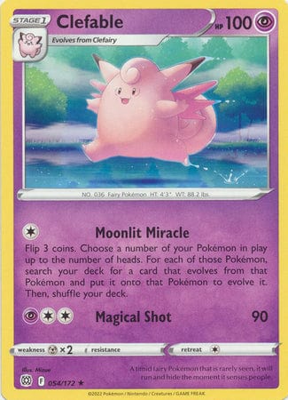 Brilliant Stars - 054/172 - Clefable