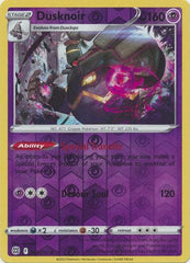 Brilliant Stars - 062/172 - Dusknoir - Reverse Holo