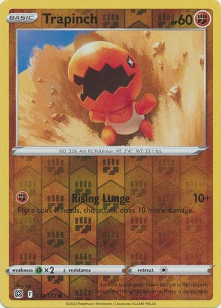 Brilliant Stars - 074/172 - Trapinch - Reverse Holo