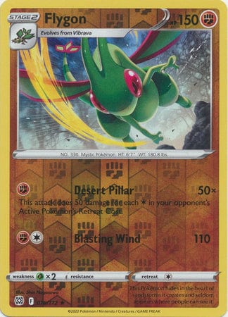 Brilliant Stars - 076/172 - Flygon - Reverse Holo