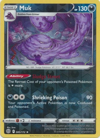 Brilliant Stars - 085/172 - Muk - Reverse Holo