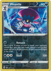 Brilliant Stars - 087/172 - Weavile - Reverse Holo