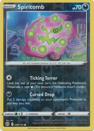 Brilliant Stars - 089/172 - Spiritomb - Reverse Holo