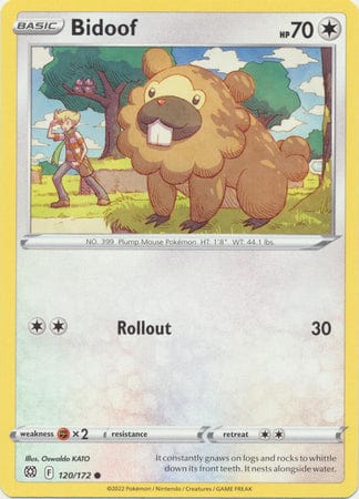 Brilliant Stars - 120/172 - Bidoof