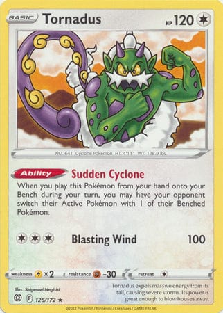 Brilliant Stars - 126/172 - Tornadus