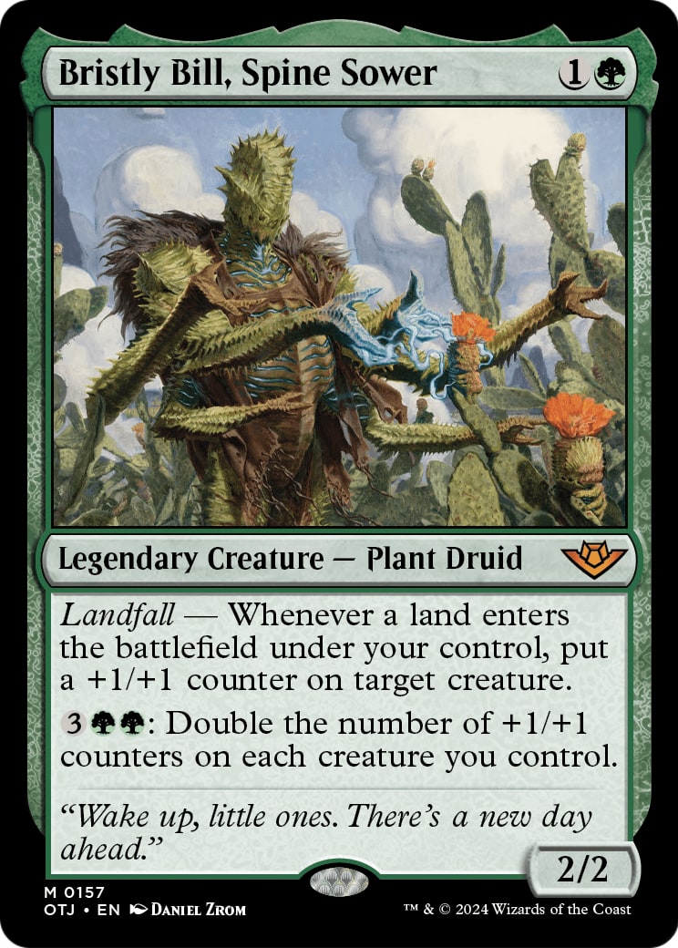 Bristly Bill, Spine Sower – Outlaws of Thunder Junction 157 – Magic: The Gathering single card | Lichcards Imagen principal del producto