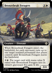 Bronzebeak Foragers - Extended Art (LCC)