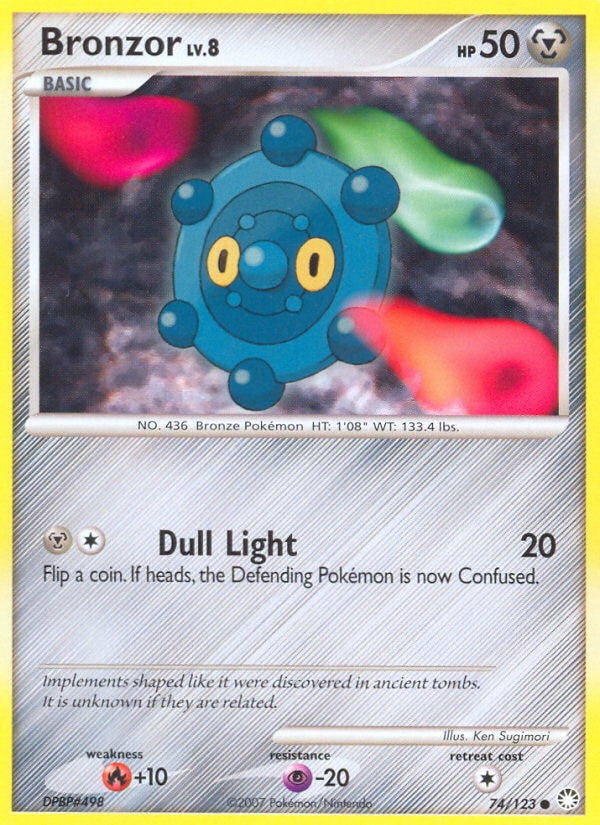 Bronzor Lv.8 – Mysterious Treasures 74 – Pokémon TCG single card | Lichcards Hoofdafbeelding