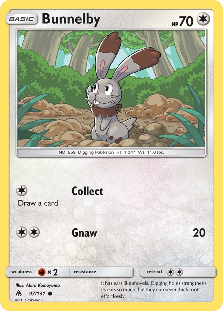 Bunnelby – Forbidden Light 97 – Pokémon TCG single card | Lichcards Hauptbild