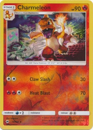 Burning Shadows - 019/147 - Charmeleon - Reverse Holo