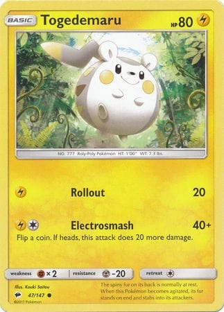 Burning Shadows - 047/147 - Togedemaru