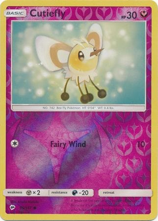 Burning Shadows - 095/147 - Cutiefly - Reverse Holo