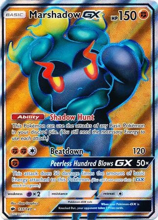 Burning Shadows - 137/147 - Marshadow GX