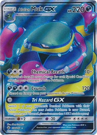 Burning Shadows - 138/147 - Alolan Muk GX