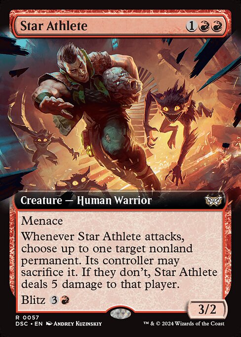 Star Athlete – Duskmourn: House of Horror Commander (DSC-57) Magic: The Gathering card | LC-REM-20260804-15151585952076-c01b9aec-d164-4ab6-9911-a92c00d1674d Hauptbild