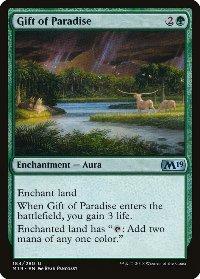 Gift of Paradise - Core 2019 (Uncommon) [M19-184]