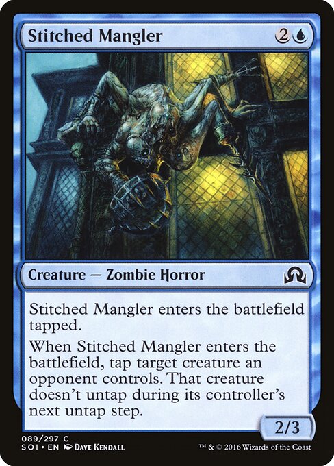Stitched Mangler – Shadows over Innistrad (SOI-89) Magic: The Gathering card