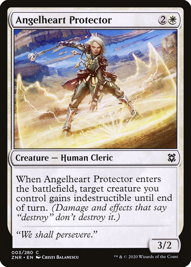 Angelheart Protector - Zendikar Rising (Common) [ZNR-3] Hoofdafbeelding