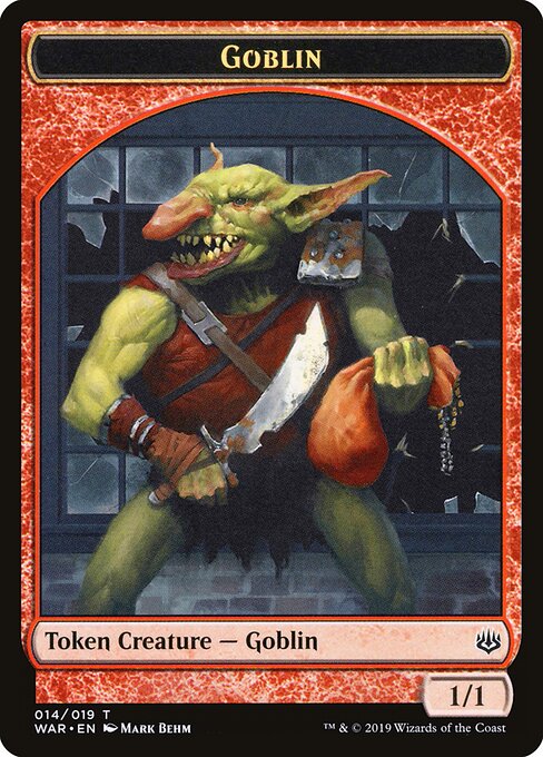 Goblin – War of the Spark Tokens (TWAR-14) Magic: The Gathering card | LC-REM-20260804-15835928723788-c0861b13-6cf8-4078-9178-e223a4041a8b