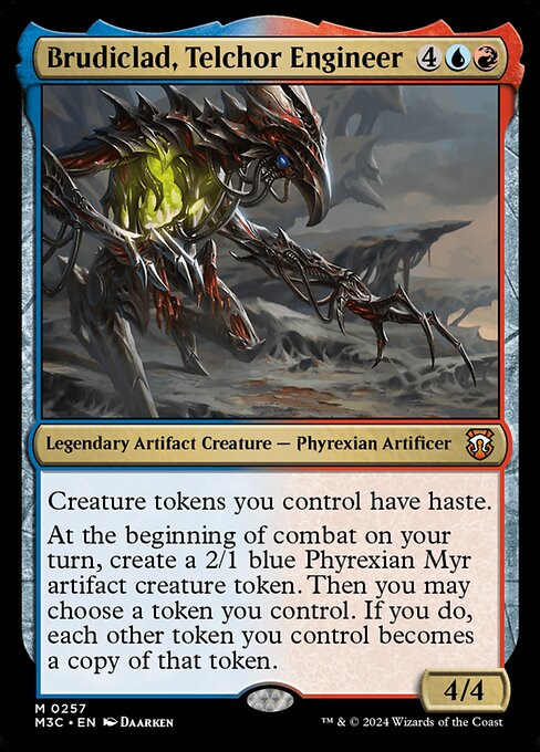 Brudiclad, Telchor Engineer – Modern Horizons 3 Commander (M3C-257) Magic: The Gathering card | LC-REM-20260804-15339531075916-c08f6c5d-f582-4628-b8e9-b6e93008fd11 Main image