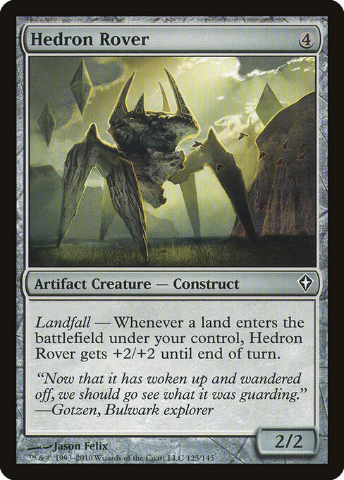 Hedron Rover – Worldwake (WWK-125) Magic: The Gathering card