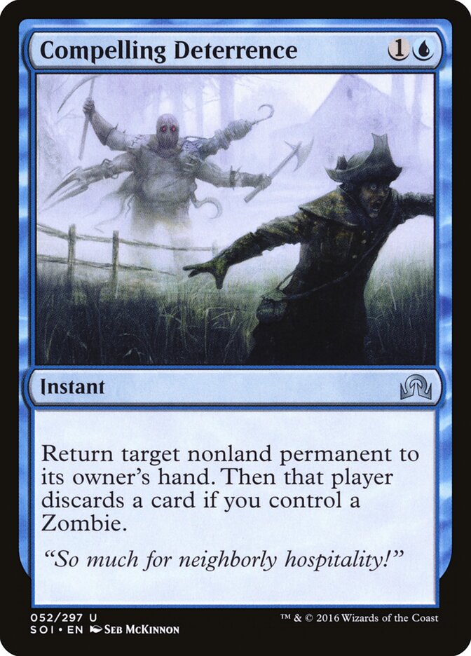 Compelling Deterrence - Shadows over Innistrad (Uncommon) [SOI-52]